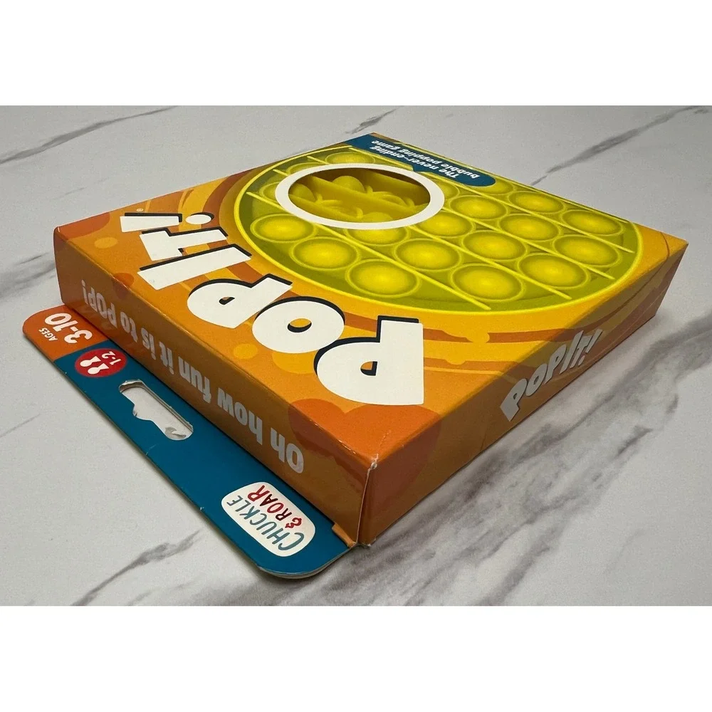 Chuckle & Roar Pop It! Round‎ Bubble Popping Sensory Fidget Game FF1-031521